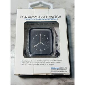 NEW 44MM CLEAR APPLE WATCH PROTECTIVE COVER SERIES 4&5 (2802)